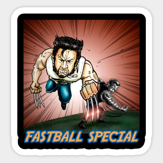 Fastball special Sticker by CIZDIBUJOS